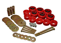 Thumbnail for Energy Suspension 97-03 Ford F-100/F-150 2WD/F250 2WD & L-Duty Red Body (Cab) Mount Set