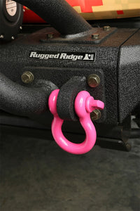 Thumbnail for Rugged Ridge Pink 9500lb 3/4in D-Shackle