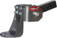 Thumbnail for Gen-Y Glyder Torsion-Flex 2in Shank 6in Drop 7K Hitch w/Ball Platform/1in Diameter Mounting Hole