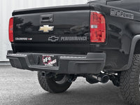 Thumbnail for aFe Mach Force-XP Exhaust 3in CB SS 15-17 GM Colorado/Canyon 2.5L/3.6L Side Exit w/ Black Tip