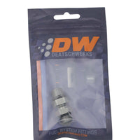Thumbnail for DeatschWerks 6AN ORB Male to 6AN ORB Male Swivel Adapter - Anodized DW Titanium