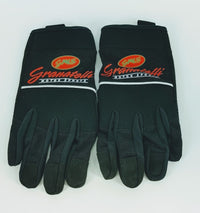 Thumbnail for Granatelli Medium Mechanics Work Gloves - Black w/Touch Screen Finger Tips & Granatelli Logo