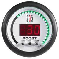 Thumbnail for Autometer Stack 52mm -1 to +2 Bar (-30INHG to +30 PSI) Boost Controller - White