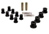 Thumbnail for Energy Suspension Jeep Spring Bushing Set - Black