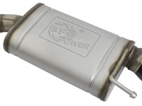 Thumbnail for aFe MACHForce XP 2.5in 409 Stainless Axle Back Exhaust w/ Black Tips 15-17 Ford Mustang I4-2.3L (t)