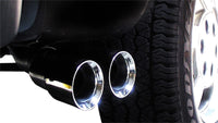 Thumbnail for Corsa 02-07 GMC Sierra Reg. Cab/Short Bed 1500 4.8L V8 Polished Sport Cat-Back Exhaust
