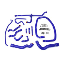 Thumbnail for HPS Blue Reinforced Silicone Radiator and Heater Hose Kit Coolant for BMW 96-99 E36 M3 Left Hand Drive