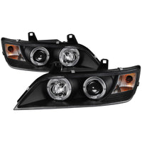 Thumbnail for Spyder BMW Z3 96-02 Projector Headlights LED Halo Black High H1 Low H1 PRO-YD-BMWZ396-HL-BK