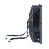 Thumbnail for Mishimoto Universal 17in. Heavy-Duty Oil Cooler Fan Shroud - Micro Wrinkle Black