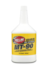 Thumbnail for Red Line MT-90 75W90 Gear Oil - Quart
