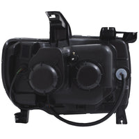 Thumbnail for ANZO 2015+ GMC Canyon Projector Headlights w/ Plank Style Design Black w/ Amber