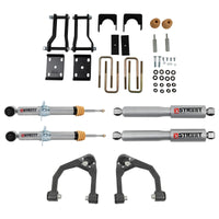 Thumbnail for Belltech 19-21 Ford Ranger 2WD (All Cabs) Front And Rear Complete Kit w/ Street Performance Shocks
