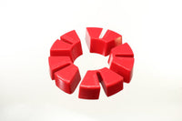 Thumbnail for Energy Suspension 2000+ Triumph Bonneville T-120 Cush Damper Set - Red