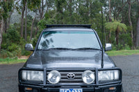 Thumbnail for ARB Roof Rack Base with Mount Kit - Flat Rack with Wind Deflector