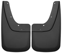 Thumbnail for Husky Liners 14 GMC Sierra 1500 Custom Rear Black Mud Guards