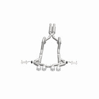 Thumbnail for Magnaflow 00-04 Chev Corvette V8 5.7L Comp Series Quad Ctr Rr Exit SS Cat-Back Perf Exhaust