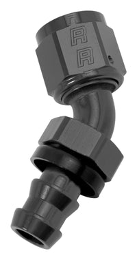 Thumbnail for Russell Performance -6 AN Twist-Lok 45 Degree Hose End (Black)
