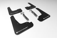 Thumbnail for Rally Armor 21-23 Hyundai Elantra Black UR Mud Flap w/White Logo