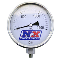 Thumbnail for Nitrous Express Nitrous Pressure Gauge 4in-High Accuracy
