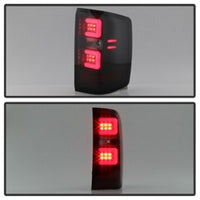 Thumbnail for Spyder Chevy Silverado 16-17 Light Bar LED Tail Lights - Black Smoke ALT-YD-CS16-LED-BSM