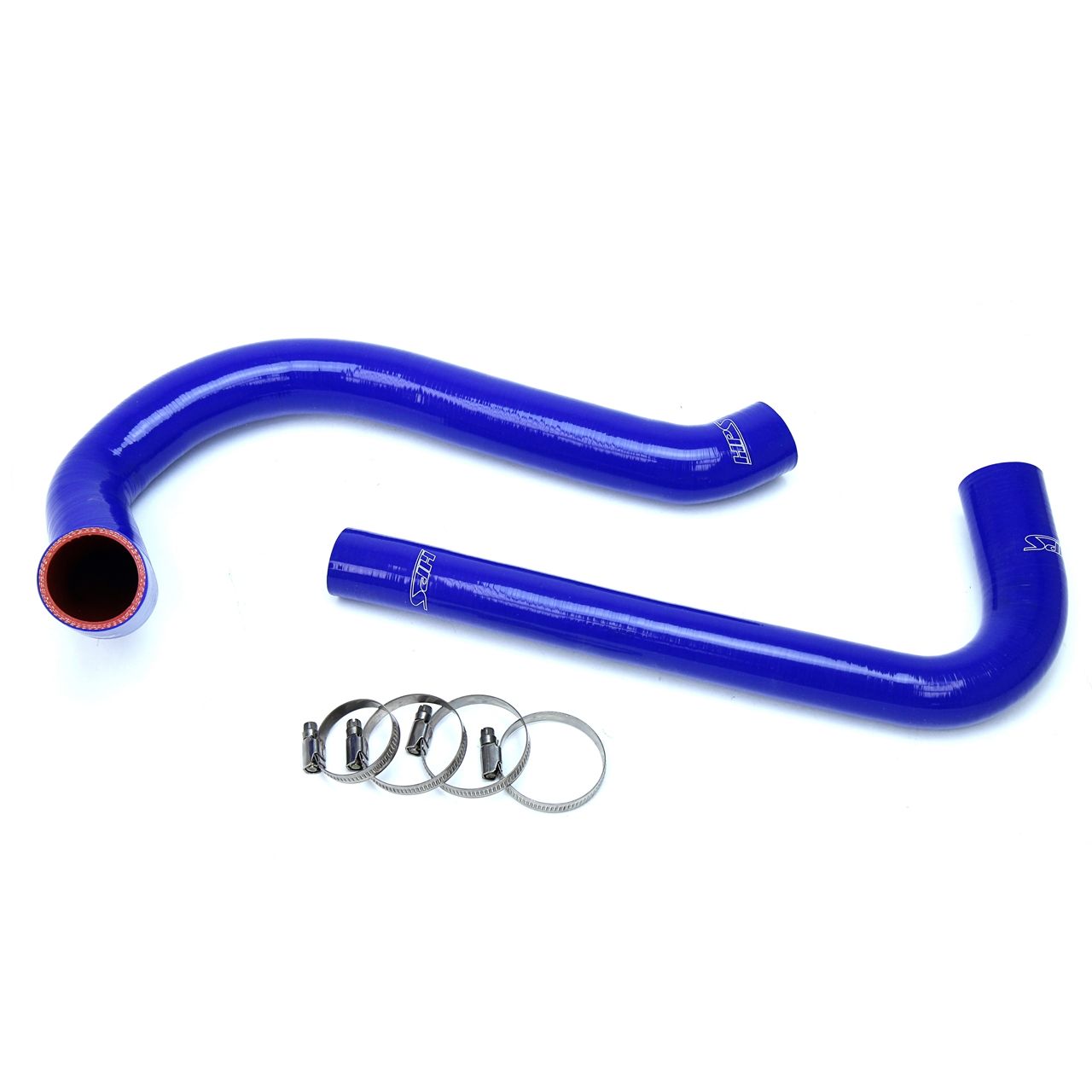 HPS Blue Reinforced Silicone Radiator Hose Kit Coolant for Jeep 87-95 Wrangler YJ 2.5L