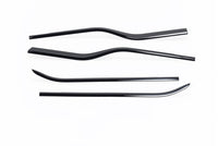 Thumbnail for Putco 17-20 Ford SuperDuty - Crew Cab w/ Towing Mirrors Tinted Window Trim Accents (ABS Window Trim)