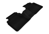 Thumbnail for 3D MAXpider 2006-2012 Ford Fusion Kagu 2nd Row Floormats - Black