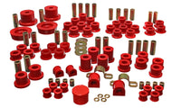 Thumbnail for Energy Suspension 90-97 Mazda Miata Red Hyper-Flex Master Bushing Set