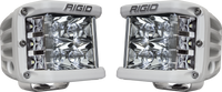Thumbnail for Rigid Industries D-SS - Spot - Set of 2 - White Housing