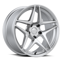 Thumbnail for Kansei K15H Astro 18x9.5in / 5x120 BP / 35mm Offset / 72.56mm Bore - Hyper Silver Wheel