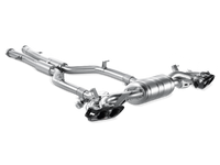 Thumbnail for Akrapovic 10-14 AMG SLS Coupe/Roadster Evolution Line Cat Back (Titanium) w/ Carbon Tips