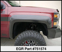 Thumbnail for EGR 14+ Chev Silverado 6-8ft Bed Rugged Look Fender Flares - Set