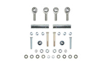 Thumbnail for Fabtech 05-13 Toyota Tacoma Front Sway Bar End Link Kit