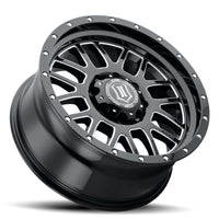 Thumbnail for ICON Alpha 20x9 8x170 0mm Offset 5in BS Gloss Black Milled Spokes Wheel