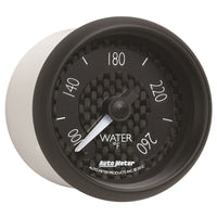 Thumbnail for Autometer GT Series 52mm Full Sweep Electronic 100-260 Deg F Water Temperature Gauge