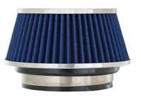 Thumbnail for Spectre Adjustable Conical Air Filter 2-1/2in. Tall (Fits 3in. / 3-1/2in. / 4in. Tubes) - Blue