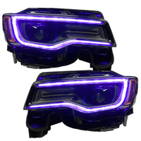 Thumbnail for Oracle 1421 Jeep Grand Cherokee Dynamic Headlight DRL Upgrade Kit  ColorSHIFT Dynamic SEE WARRANTY