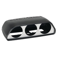 Thumbnail for Autometer 08-11 Dodge Challenger Black Triple Dash Pod
