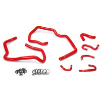 Thumbnail for HPS Reinforced Red Silicone Heater Hose Kit Coolant for Toyota 10-14 FJ Cruiser 4.0L V6
