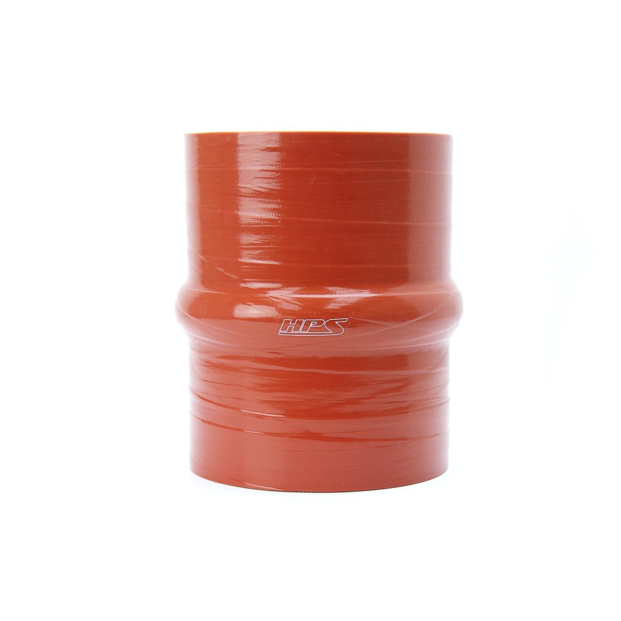 HPS 3.75" ID , 6" Long High Temp 4-ply Aramid Reinforced Silicone Hump Coupler Hose Orange (95mm ID , 152mm Length)
