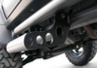 Thumbnail for N-Fab 2022 Nissan Frontier CC (All Beds) SRW RKR Rails - Cab Length - 1.75in - Tex. Black