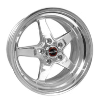 Thumbnail for Race Star 92 Drag Star 17x9.50 5x4.75bc 5.25bs Direct Drill Polished Wheel