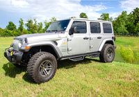 Thumbnail for N-Fab Podium LG 2018 Jeep Wrangler JL 4DR SUV - Full Length - Tex. Black - 3in