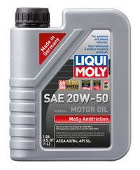 Thumbnail for LIQUI MOLY 1L MoS2 Anti-Friction Motor Oil 20W50