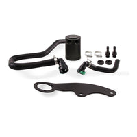 Thumbnail for Mishimoto 11-14 Ford Mustang GT Baffled Oil Catch Can Kit - Black