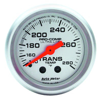 Thumbnail for Autometer Ultra-Lite 52mm 140-280 Deg F Mechanical Transmission Temp Gauge