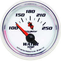 Thumbnail for Autometer C2 2-1/16in Electric 100-250 Deg F Water Temperature Gauge