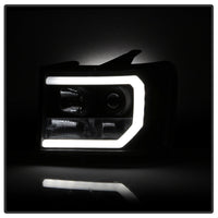 Thumbnail for Spyder GMC Sierra 1500/2500/3500 07-13 V2 Projector Headlights- Black PRO-YD-GS07V2-LBDRL-BK