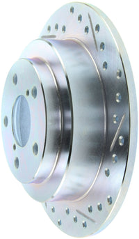 Thumbnail for StopTech Select Sport 98-08 Subaru Forester Slotted and Drilled Left Rear Rotor