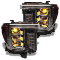 Thumbnail for Oracle 19-21 Silverado/Sierra 1500 RGB Demon Eye Headlight Kit - w/o Controller SEE WARRANTY